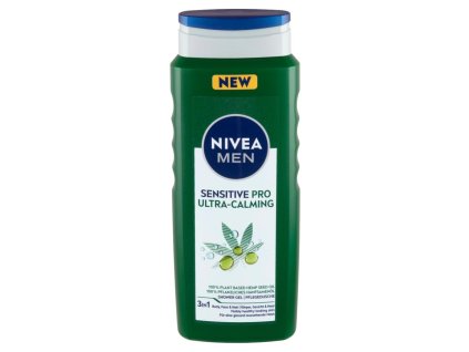 Nivea SG Men 500ml Sensitive Ultra Pro Calming Ks
