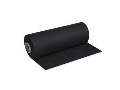 Stredový pás (PAP-Airlaid) PREMIUM čierny 40cm x 24m [1 ks]