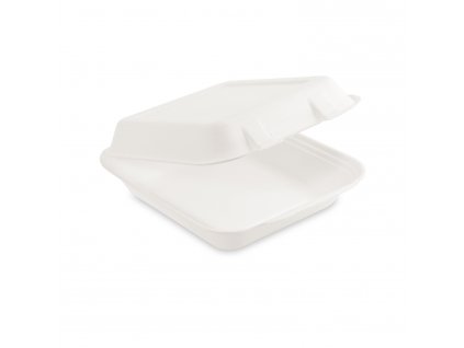 Menu box cukrová trstina BIO nedelený 222 x 200 x 67 mm [50 ks]
