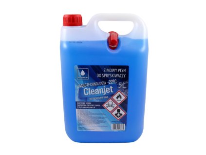 Nemrznúca zmes do ostrekovačov CLEANJET -22°C 5l