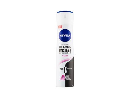 Nivea Deo AP Women 150ml B&W Invisible Clear (SK) Ks