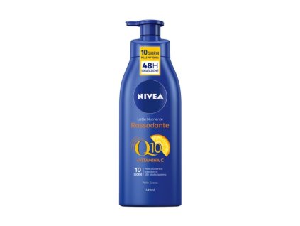 Nivea Telové mlieko 400ml Q10+Vit.C Suchá pokožka Ks