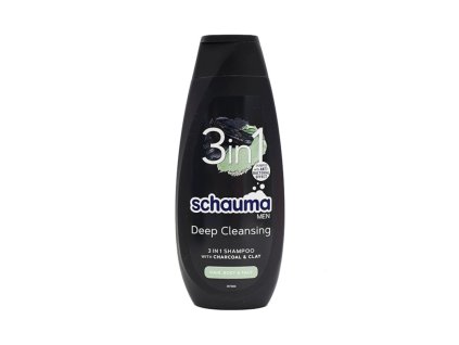 Schauma MEN 400ml Deep Cleansing Charcoal Ks