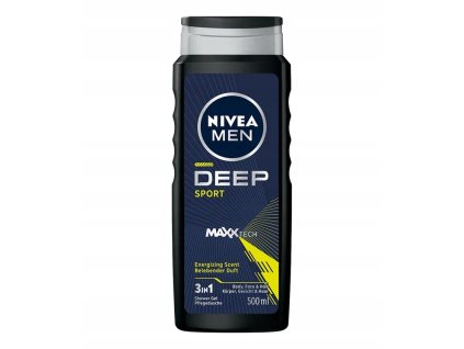 Nivea SG Men 500ml Deep Sport Ks