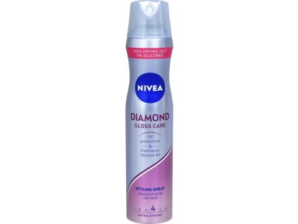Nivea Lak 250ml Diamond Gloss Care č.4 (et) Ks (Výber balenia Ks)