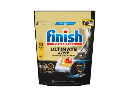 Finish tabs ULTIMATE PLUS 90ks Lemon Ks (Výber balenia Ks)