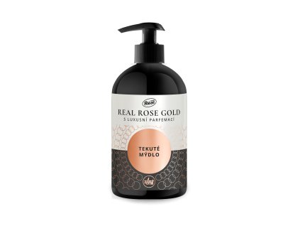 REAL ROSE GOLD Tekuté mýdlo, 500 g