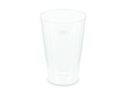 Pohár vratný (PP) extra-silný Ø87mm 0,4L [10 ks]