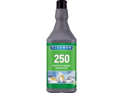 CLEAMEN 250 koncentrát k ručnému umývaniu riadu 1 l