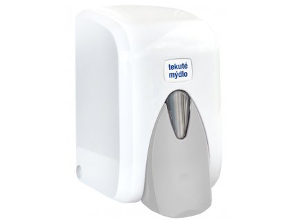 Dávkovač tekutého mydla TEAM -  biely