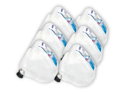 ISOLDA NEUTRAL tekuté mydlo bez farbív a parfému - náhradné náplne TEAM, 6 x 650 ml