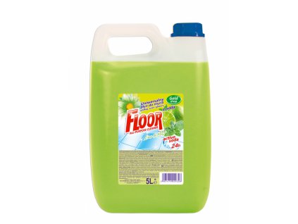 Floor - limetka a mäta, univerzálny prípravok na umývanie podláh, obkladov a dlažieb,5 L