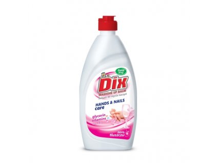 Gél s vitamínmi na umývanie riadu DIX Washing up - Balzám je 2 x silnejší ako bežné tekuté čistiace prostriedky.