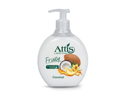 ATTIS Fruity Cocos,tekuté mydlo s glycerínom,500 ml