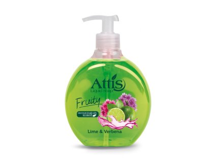 ATTIS Fruity Lime a Verbena, tekuté mydlo s glycerínom,500 ml