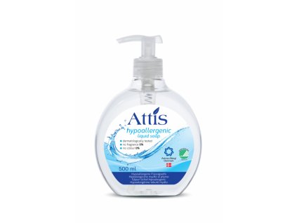ATTIS - tekuté mydlo, hypoalergénne, 500 ml