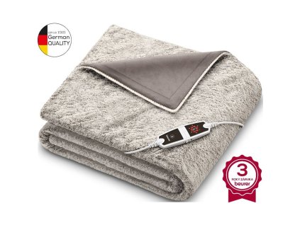 Vyhrievacia deka BEURER HD 150 XXL Nordic Cosy Taupe