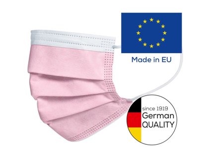 Jednorazové 3-vrstvové rúško BEURER MM 15 rose 20ks