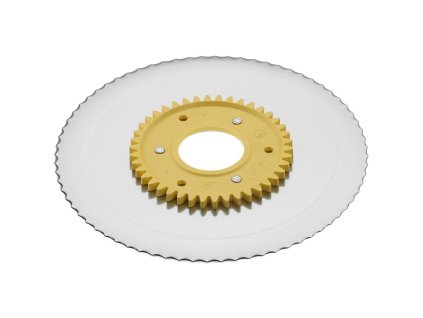Nôž Ritter 518.142 s elektrolyticky lešteným povrchom zúbkovaný