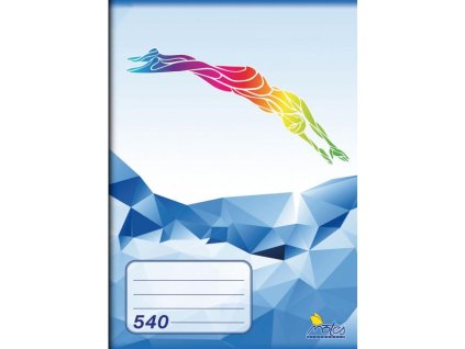 Zošit 540 A5 40 listov čistý