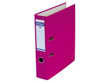 Zakladač pákový DONAU poloplastový 7,5cm ružový