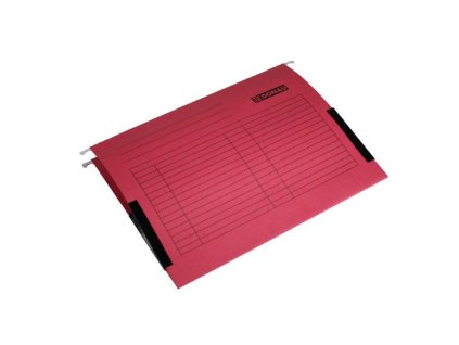 Závesný obal s bočnicami DONAU červený