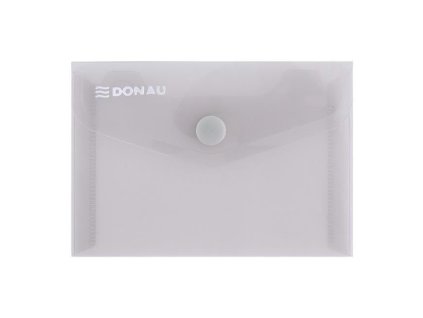 Plastový obal A7 s cvočkom DONAU dymový