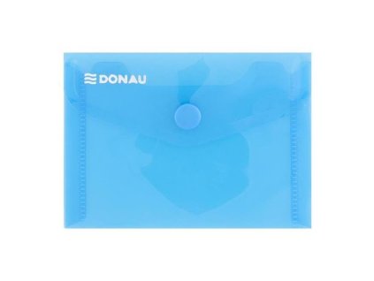 Plastový obal A7 s cvočkom DONAU modrý