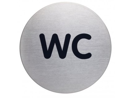 Piktogram WC text