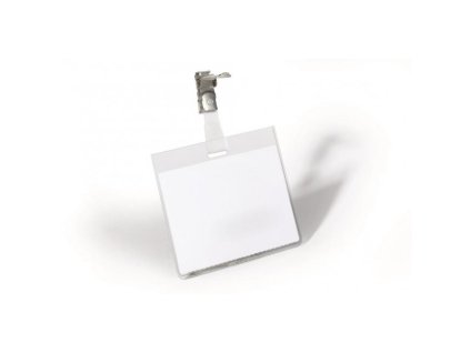 Visačka so štipcom horizontálna DURABLE 90x60mm 25ks