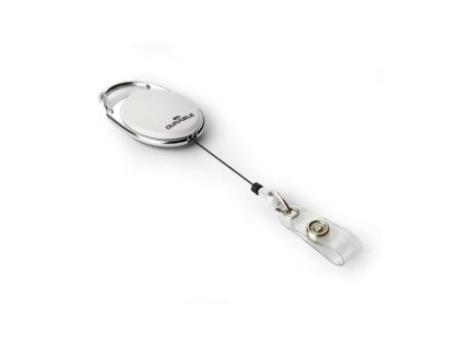 Výsuvný kotúč s prúžkom DURABLE JOJO STYLE biely 10ks