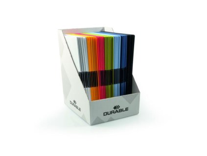 Obal s klipom DURACLIP Original 2200 box 70ks mix farieb