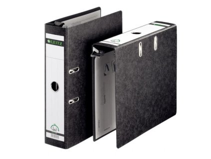 Zakladač pákový Leitz so závesom 8cm čierny