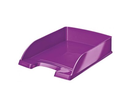 Odkladač Leitz WOW metalický purpurový