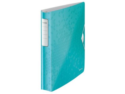 Zakladač 4-krúžkový Leitz Active WOW celoplastový 5,2cm ľadovo modrý