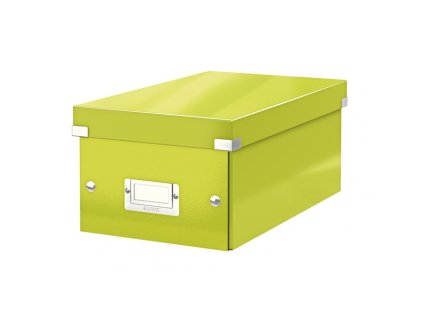 Krabica na DVD Click & Store WOW zelená