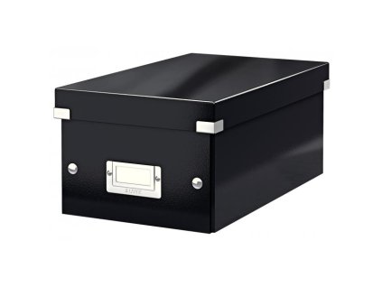 Krabica na DVD Click & Store čierna