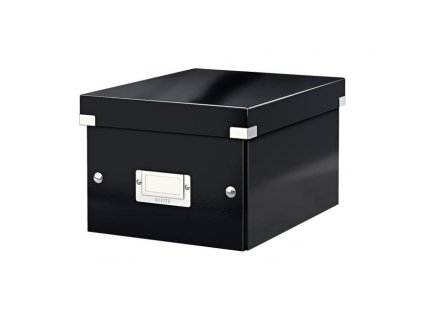 Malá krabica Click & Store čierna