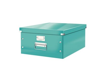 Veľká krabica A3 Click & Store ľadovo modrá