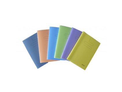 Zošit Herlitz 564 A5 s PP obalom mix farieb