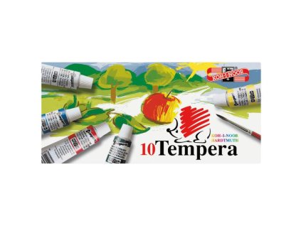 Temperové farby 16ml 10 farieb
