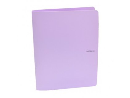 Zakladač 4-krúžkový Karton PP Pastelini PP fialový