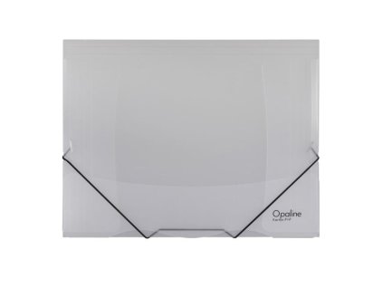 Plastový obal s gumičkou Karton PP Opaline číry