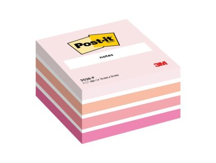 Samolepiaci bloček Post-it 76x76 ružová