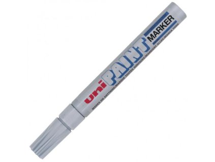 Lakový popisovač uni PAINT PX-20 strieborný