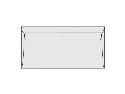 Poštové obálky DL samolepiace, 1000 ks 80g
