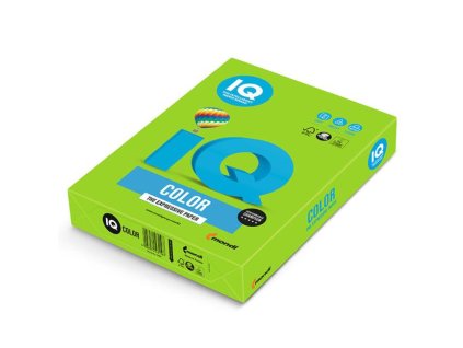 Farebný papier IQ color májovo zelený MA42, A4, 80g