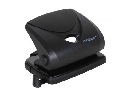 Dierovačka Q-CONNECT na 20 listov čierna
