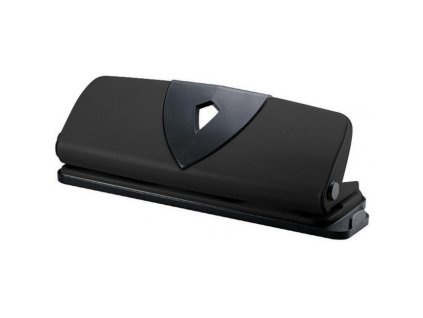 Štvordierovačka Q-CONNECT na 16 listov čierna