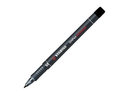 Popisovač OHP STABILO 843 M čierny